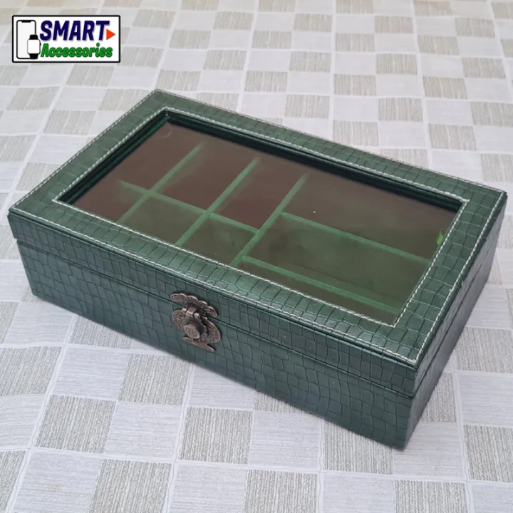 Artificial%20Leather%20Watch%20and%20Sunglass%20Organizer%20Box%206%20Watch%203%20Sunglass%20Organiser%20Box%20Smart%20Watch%20organizer%20case%20-%20Image%205