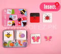 Guess Who I Am – Insects Puzzle. 