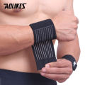 【Estrus Store】Dayselect 40cm Wrist Band 1Pcs Elastic Bandage Hand Wrist Strap Wrap Wristband Sport Gym Support Protector. 