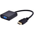 hdmi to vga HDMI INPUT to VGA OUTPUT Converter Adapter FOR PC DVD TV Monitor. 