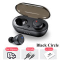 HLstar® Y50 Bluetooth Earphone 5.0 TWS Wireless Headphons Y50 TWS Earphones Earbuds Stereo Bass Handsfree Gaming Headset with Charging Box for Phone. 