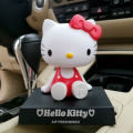 Kai Cry Cat Shake Head Doll Car Ornament Cartoon Cute Cake Decoration Supplies. 
