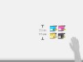 1 Go Inks Set of 4 Cartridges to replace Brother LC980 & LC1100 Compatible/non-OEM for Brother DCP & MFC Printers (4 Inks), Black, Cyan, Magenta, Yellow (Packing May Vary). 