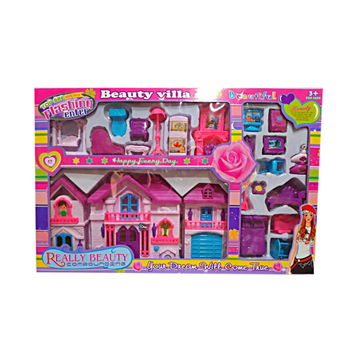 Doll House Big Size Real Beauty Sweet Happy Family Doll House For Girls/Kids premium quality with Original Pic