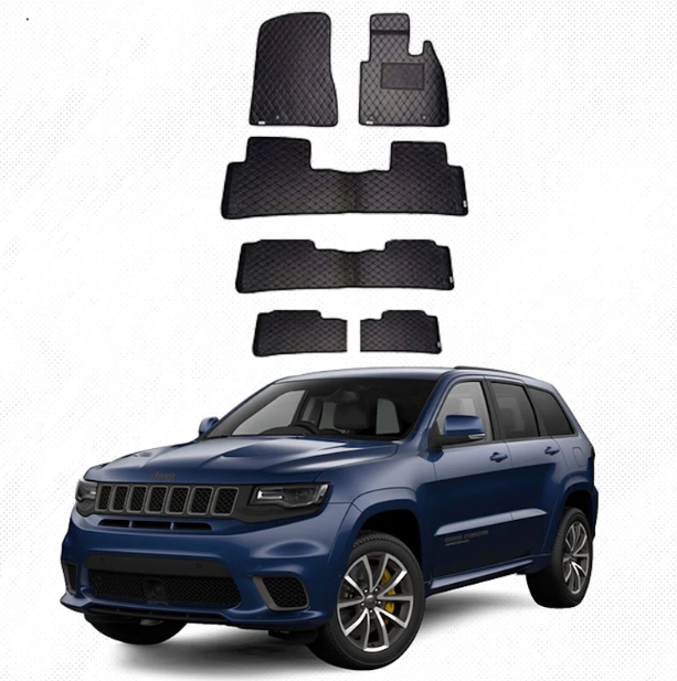Kia Grand Carnival 7D Floor Mat ( Flat Style ) 6PCS - Model 2021