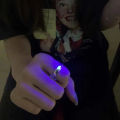 Fluorescent Ring Glow In Dark Adjustable Luminous Ring For Women Men Fashion. 