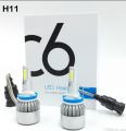 C6 H11 Led Bulbs 2Pc For Cars Headlight And Foglight. 