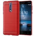 Carbon Fiber Case For Nokia 8 8.1 8.3 Shockproof Mobile Shell For Nokia 8V 5G UW Nokia8 Anti-fall Soft Phone Cover. 