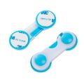 2Pcs Refrigerator Child Lock Freezer Door Locks Child Lock for Refrigerator Door Strong Adhesive No Keys Needed Used in Fridge Door or Cabinets for Kids. 