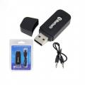 USB Bluetooth Audio Adapter - Bluetooth Music Receiver - 3.5mm Stereo - For Car AUX, Home Speakers, PC, Cellphone. 