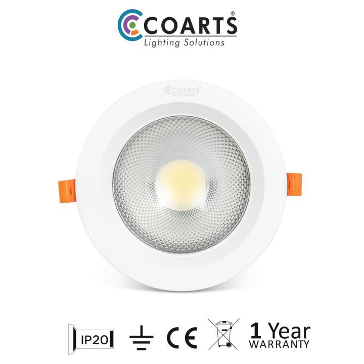 Nova COB Ceiling Downlight Coarts COB Non-Dimmable Downlight, Nova COB downlight for interior designs, Nova COB downlight for Commercial use,  Coarts COB downlight, Nova COB Recessed Downlight, CLS-NOVA-DL 15W-4K
