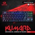 Redragon K552 KUMARA Tenkeyless RGB Mechanical Gaming Keyboard Metal Plate TKL 87 Keys Blue Switch. 