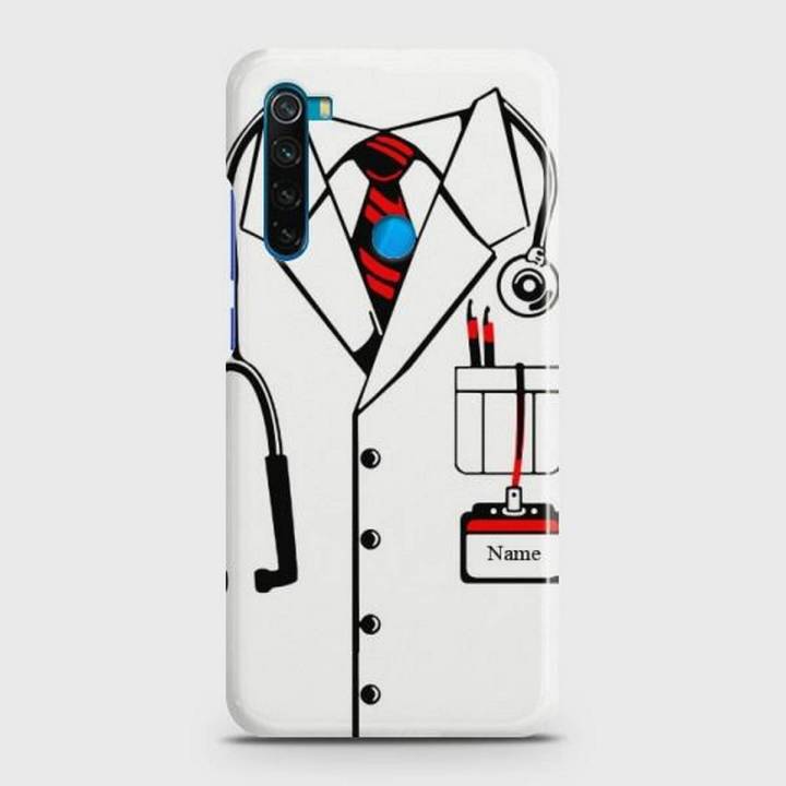 Xiaomi Redmi Note 8 Cover - SkinLee HQ Hard Case - Doctor Costume - SKINLEE-637-1-531-393