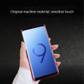 Biruiqu For Samsung Galaxy S9 S9 Plus Magnetic Absorption Case Metal Frame Shockproof Double Sided Tempered Glass Magnetic Case Cover. 
