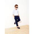 Pants for Kids - Blue Color Cotton jeans. 