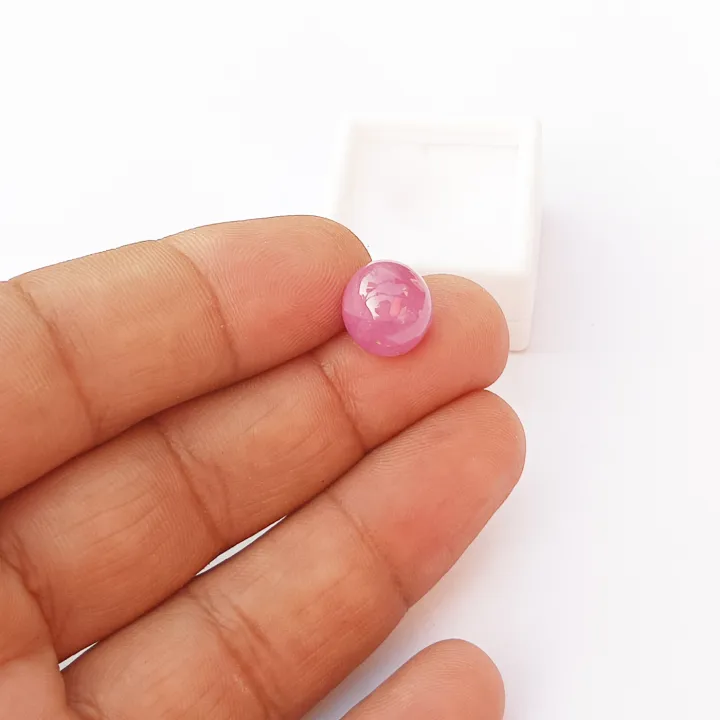 Natural%20Pink%20Ruby%20GF%20Gemstone%202.17%20gram%20(%2010.85%20Carat)%20Smooth%20Round%20Shape%20Cabs%20Loose%20Stone%201%20Pieces%20Lot%20For%20Ring%20,%20Bracelet%20or%20Necklace%20for%20Men%20and%20Women%20-%20Image%204