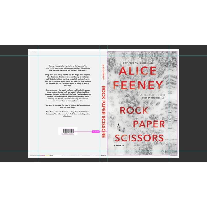 Literature Rocks Rock Paper Scissors by Alice Feeney | Daraz.pk