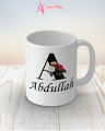 Abdullah name mug. 