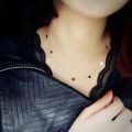 Collars Choker Necklaces For Women Flower Star Shape 45cm+5cm Gold Silver Color Extender Babygirl Necklaces Collier Best Friend. 