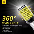 CANBUS White LED Reverse Light Bulbs For Car (Pack of 2) 1156 BA15s Waterproof, High Quality, Super Brightness Hazard / Blinker led Lights. 