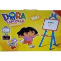 Dora 3 in 1 magnetic / White & Chalk Board. 