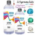 Resin Craft Crystal Clear Epoxy (225g  Pure for Art, Craft & Coating Delivery All Over Pakistan. 