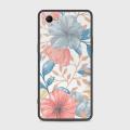 Oppo A3 Cover - SkinLee HQ Infinity Glass Case (Soft) - Seamless Flower - SKINLEE-613-1-586-162. 