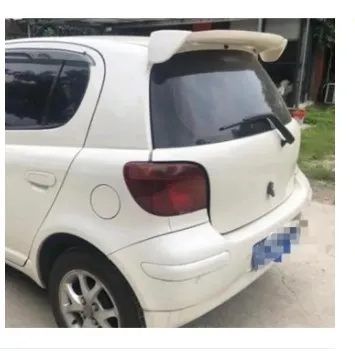 Vitz Rear Toyota Vitz Trunk Spoiler Unpainted Grey/Black Base Premium Rear Boot ...