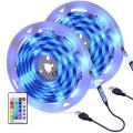 LED Strip Lights, 6M/19.7ft 180LED RGB USB Color Changing Led Light Strip with 24-Keys Remote Control,16 Multi Color&4 Lighting Modes,IP67 Waterproof Strip Lights for. 