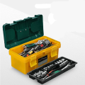 Solid High Quality Tool Box with Tray - 15, 17, 19 Inch - 2 component box. 