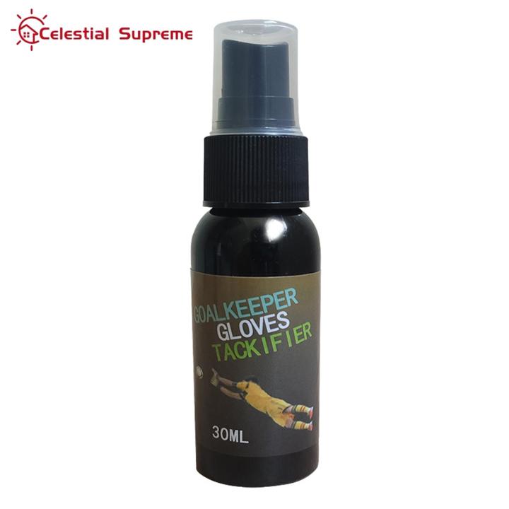 Football Glove Maintenance Spray Ultimate Goalkeeper Glove Care Bundle Sticky Spray Wash Prepare Spray for Soccer Goalie Gloves 30ml Size Enhance Grip Performance Glove Sprayer