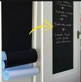 Large Chalkboard Sticker Paper - DIY Black Board Wall Adhesive Contatct Paper Roll - 2 x 3Feet & 2 x 4Feet - Black. 
