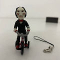 Horror Saw Billy Mini Figure Keychain Movie Pendant Toy Doll Model Halloween Toy Present For Kids 5cm Backpack Pendant. 