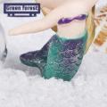 Mermaid Figurine Cartoon Mermaid Fish Tank Ornament Adorable Mini Aquarium Decor. 