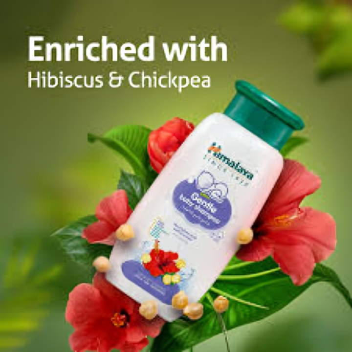 Himalaya Gentle Baby Shampoo 200 ML ( 100% sulphate and paraben free)