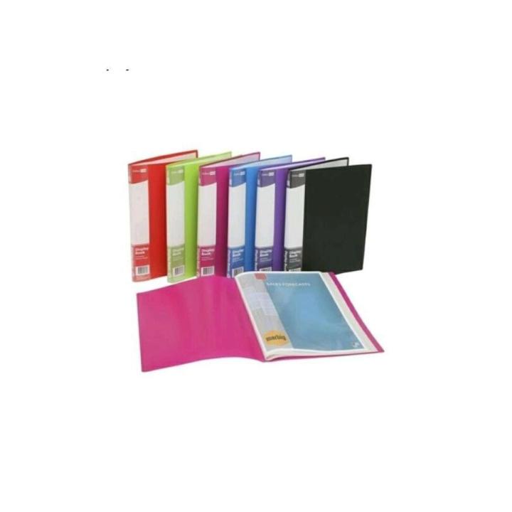 Plastic Sheet File - 40 Pocket