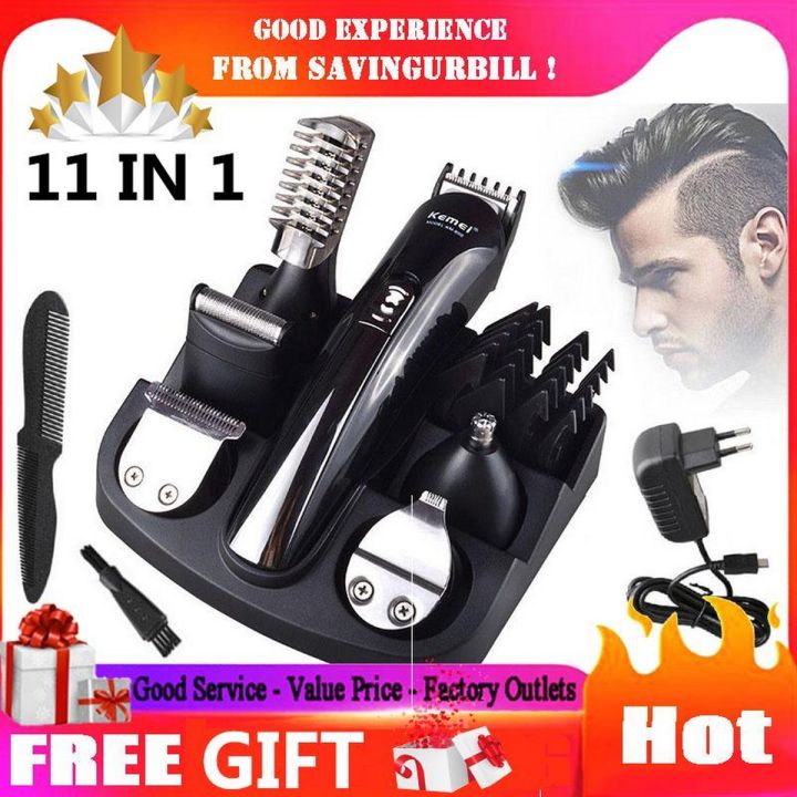Kemei 11 in 1 Multifunction Hair Clipper professional hair trimmer electric Beard Trimmer hair cutting machine trimer cutter 5