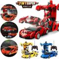 Remote Control Robot Car 2 in 1 deformation Car Toys For Kids. 