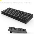 DREVO Excalibur Cherry MX Black TKL 84 Key Mechanical Gaming Keyboard Full Metal USB Typ C Wired with Suspended Keycap Black. 