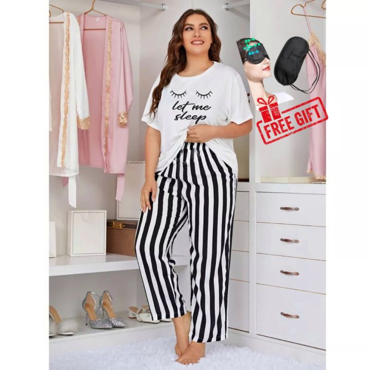 White Let Me Sleep Night Dress For Girls - Soft & Comfortable Nighty For Girls