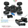 Rock Crawler 4x4 Off Road Monster Remote Control Car For Kids/ Remote Control Electric RC 1/16 Scale 2.4GHz 4WD High Speed Racing Car Off Road Truck With Rechargeable Battery outdoor toys offroading Monster Truck 4 x 4 Truck. 