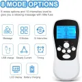 Blueidea Digital Therapy Machine Massager Health Tens Acupuncture Device Relaxing Massage & Relaxation Tens Acupuncture Electric Digital Therapy Machine Neck Back Machine Massage Body Shaper Slimming Electronic. 