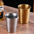 Stainless Steel Metal Cup Beer Cups White Glass Coffee Tumbler Travel Camping Mugs Drinking Coffee Tea Mug Set Outdoor. 