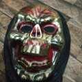 Black Golden Vintage Style Horror Costume Teeth Mask (New). 