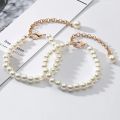 Anklets High Heels Decorations High Heel Ankle Chain Women Shoelaces High Heels Chain Pearl Heels Band High-heeled Shoes Straps. 