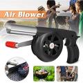 Hand Dryer BBQ Blower Fan Stainless Steel BBQ Air Fan Burner Cooking Picnic Camping Outdoor BBQ Tool. 