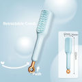 Retractable Rotatable Comb Massage Anti-static Hair Comb Prevent Hair From Entangling Long Hair Girl Ins. 