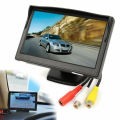 5 Inch 800X480 TFT Screen Monitor with Dual Mounting Bracket for Car. 