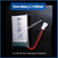 Drone Lipo Battery 3.7v 650mAh Upgrade for syma x5c x5sw and other drone / quadcopter. 