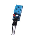 Temperature and Relative Humidity Sensor DHT11 Module with Cable. 
